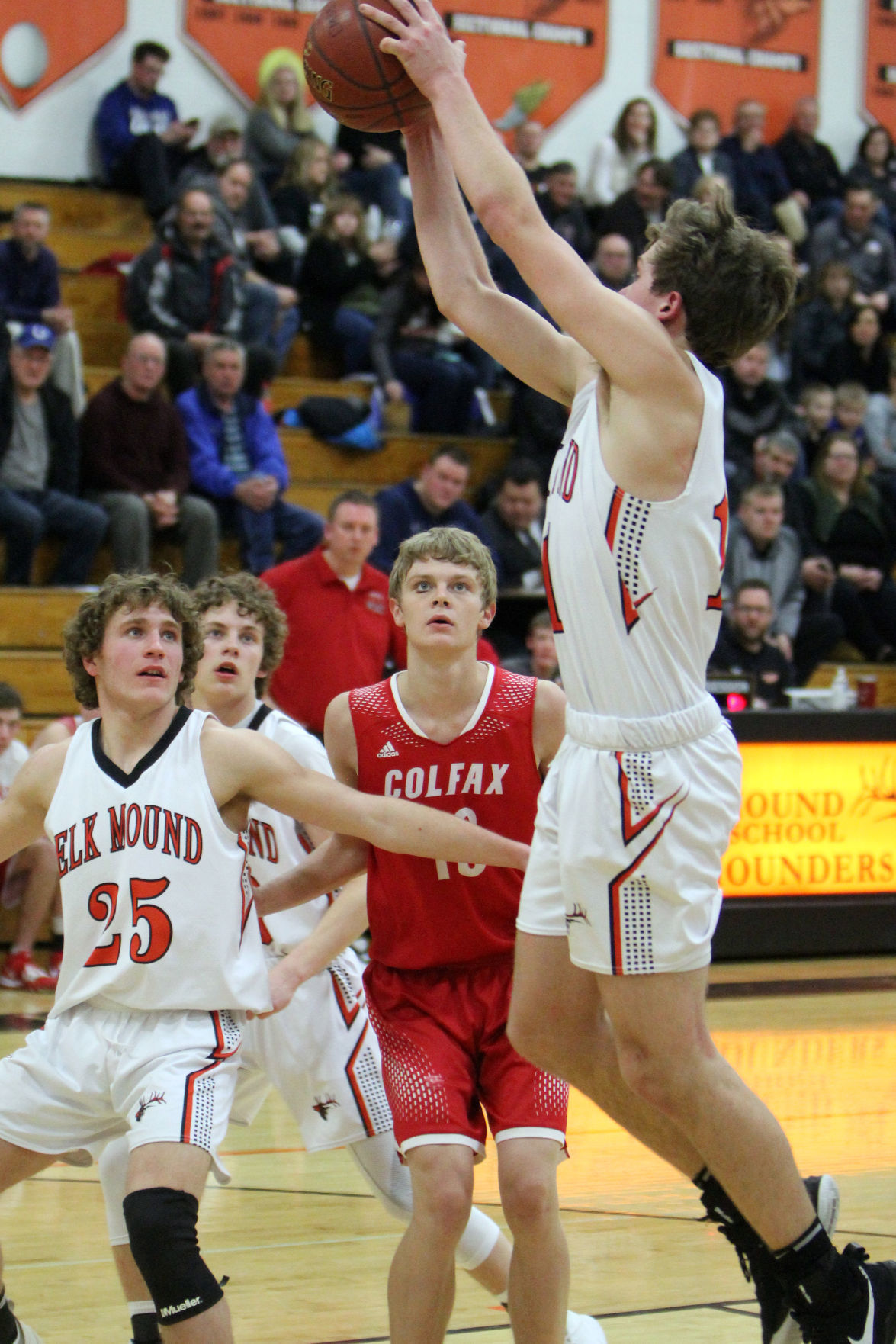 Colfax at Elk Mound boys basketball 1-30-20